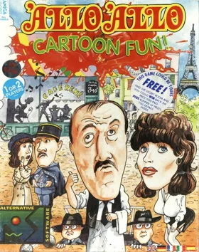 'Allo 'Allo! Cartoon Fun!_Disk1 box cover front